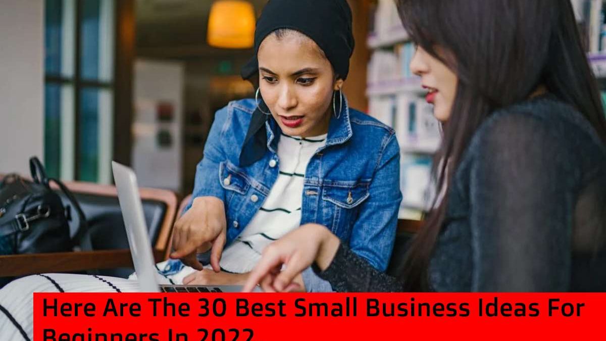 Here Are The 30 Best Small Business Ideas For Beginners In 2022.