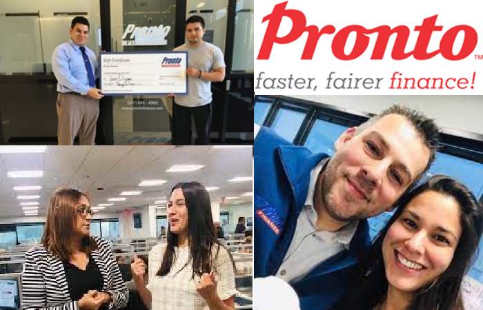 Testimonials at Pronto Finance