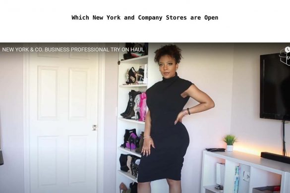 Which New York and Company Stores are Open