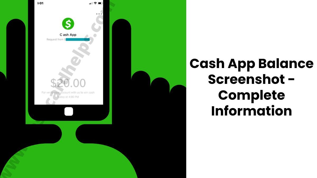 Cash App Balance Screenshot: Complete Information [2024]