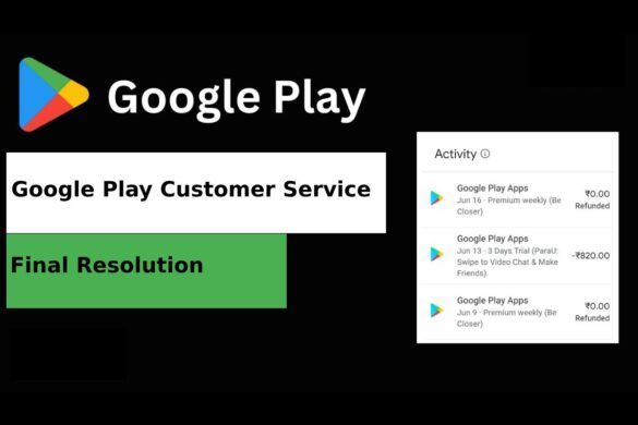 Google Play Customer Service